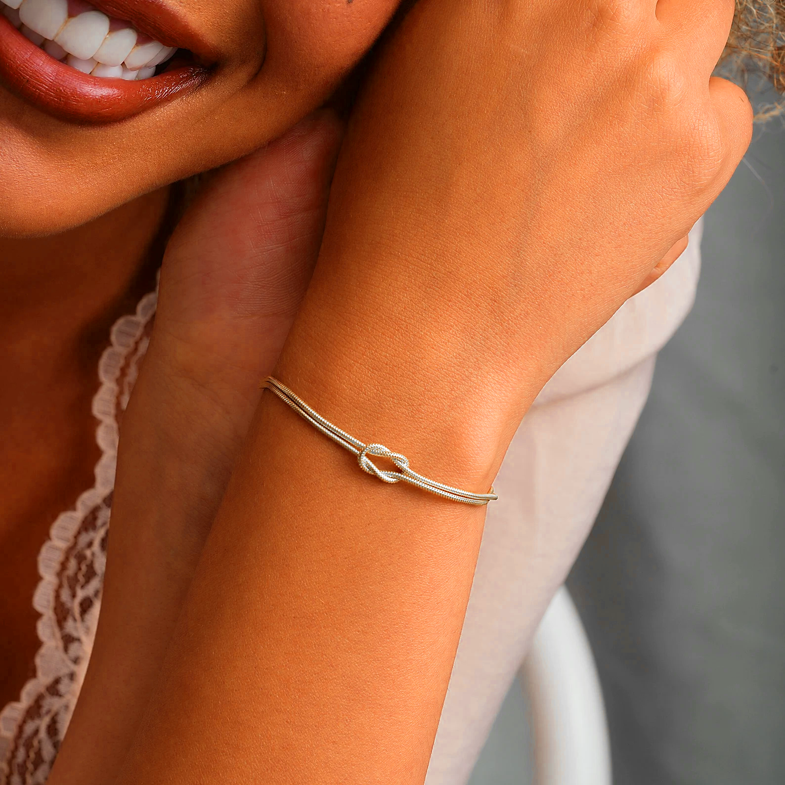 Infinity Knot Bracelet