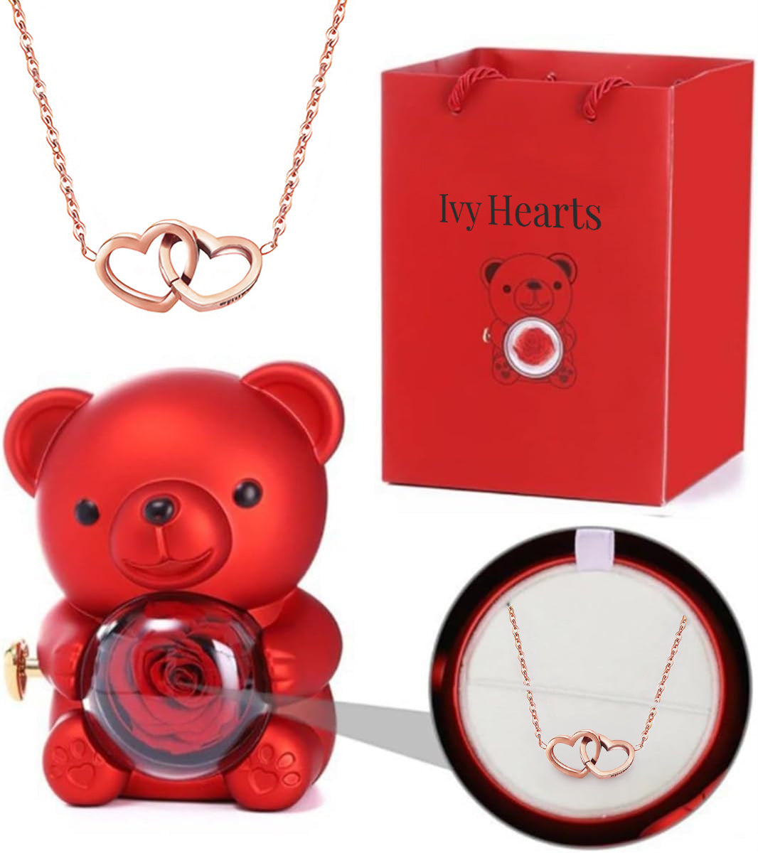   #red_bear_rosegold