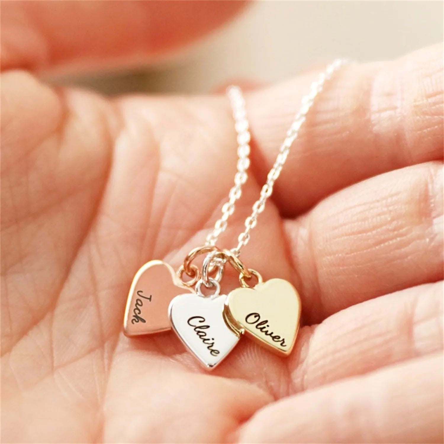 Customized Heart Necklace