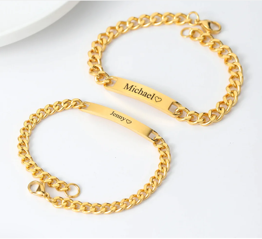 Customized Bracelet for Couples