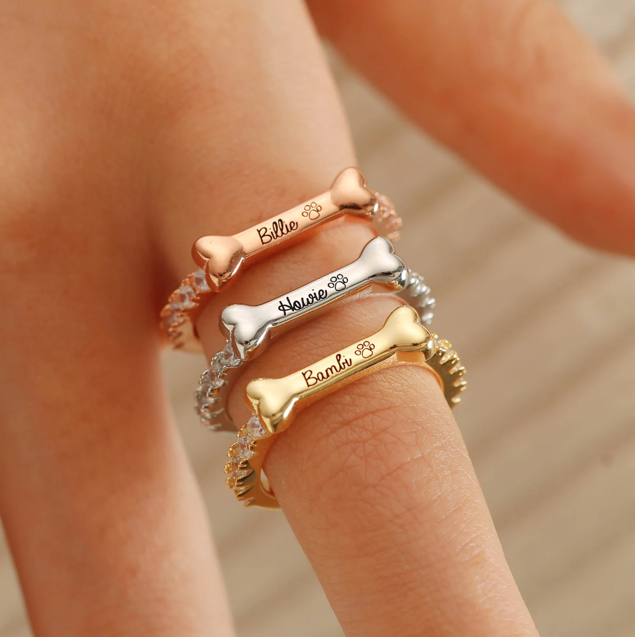 Customized Dog Ring