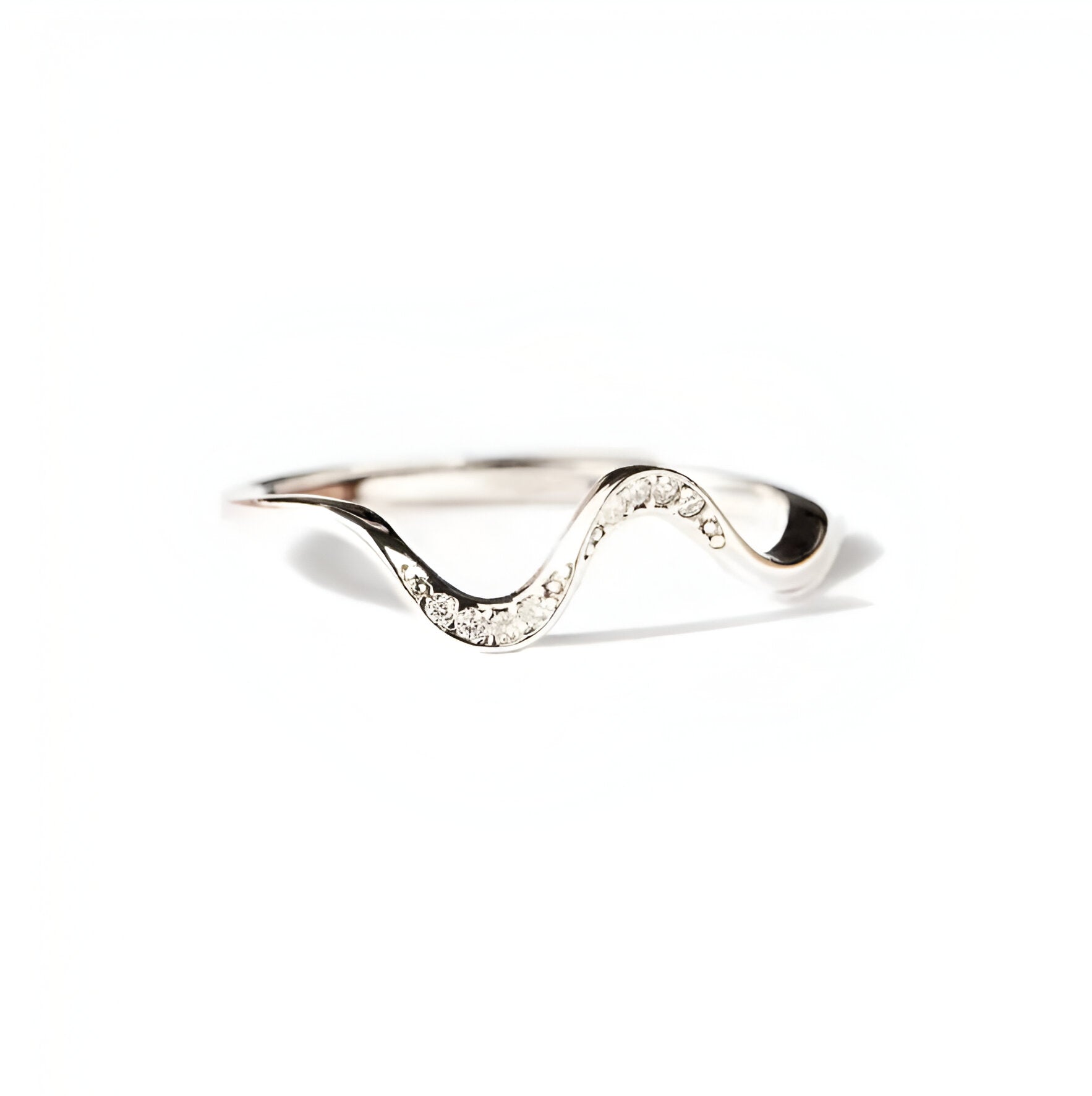 Zircon Wave Ring