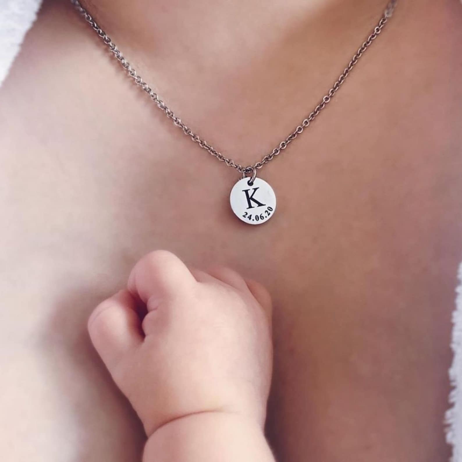 Personalized Disc Necklace