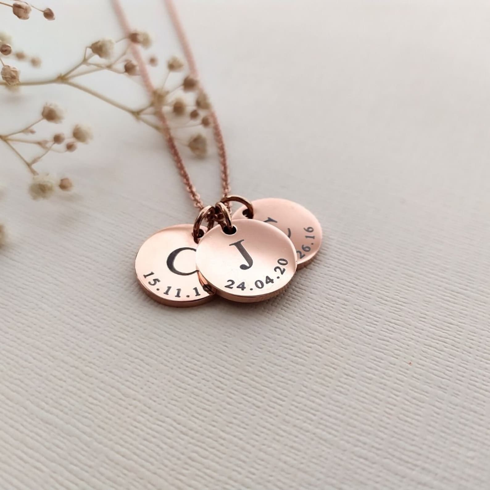 Personalized Disc Necklace