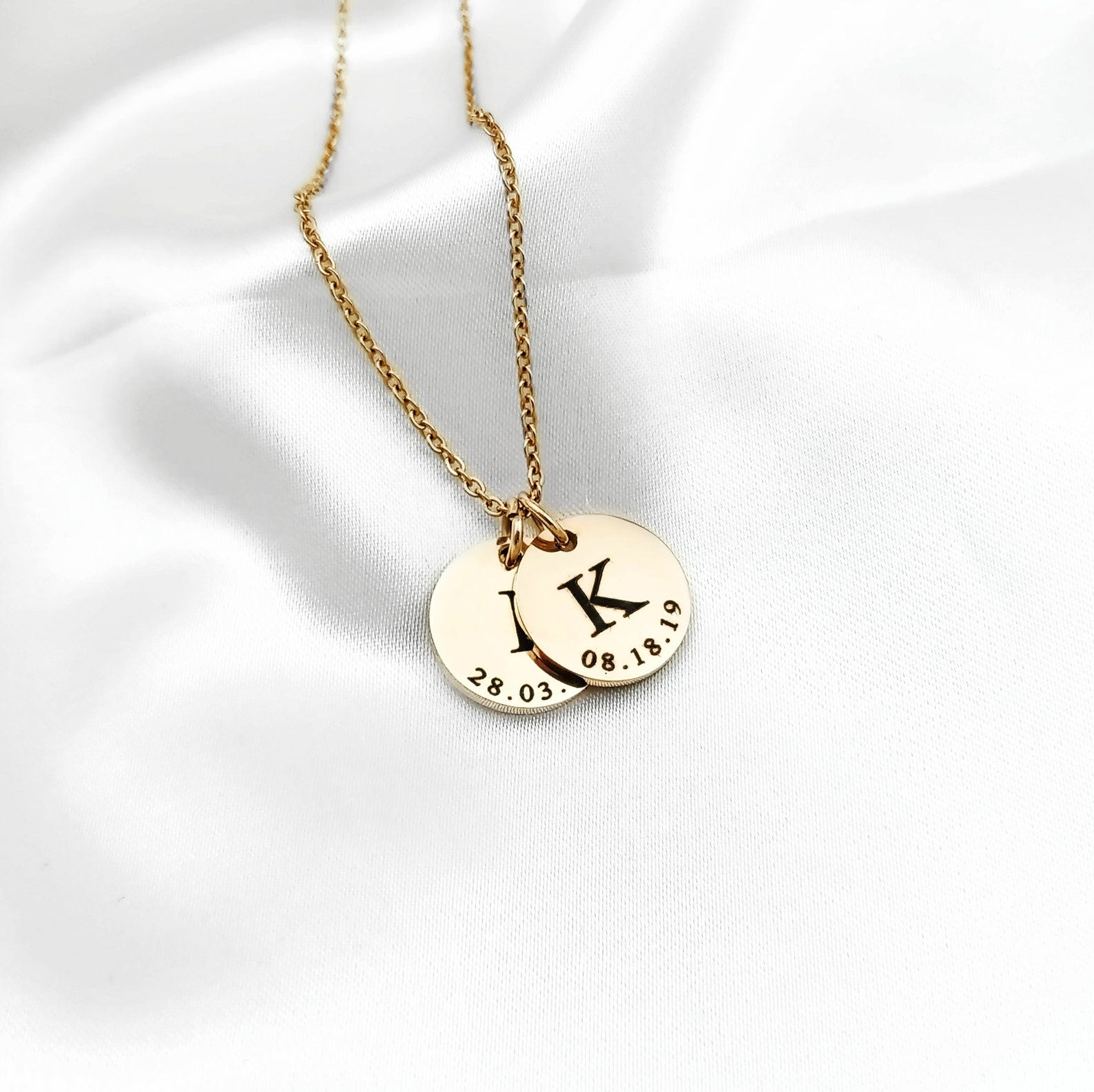 Personalized Disc Necklace