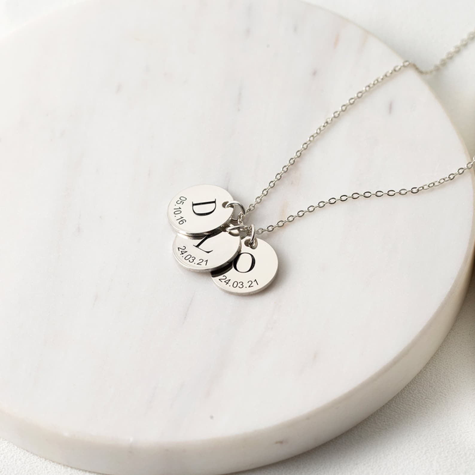 Personalized Disc Necklace