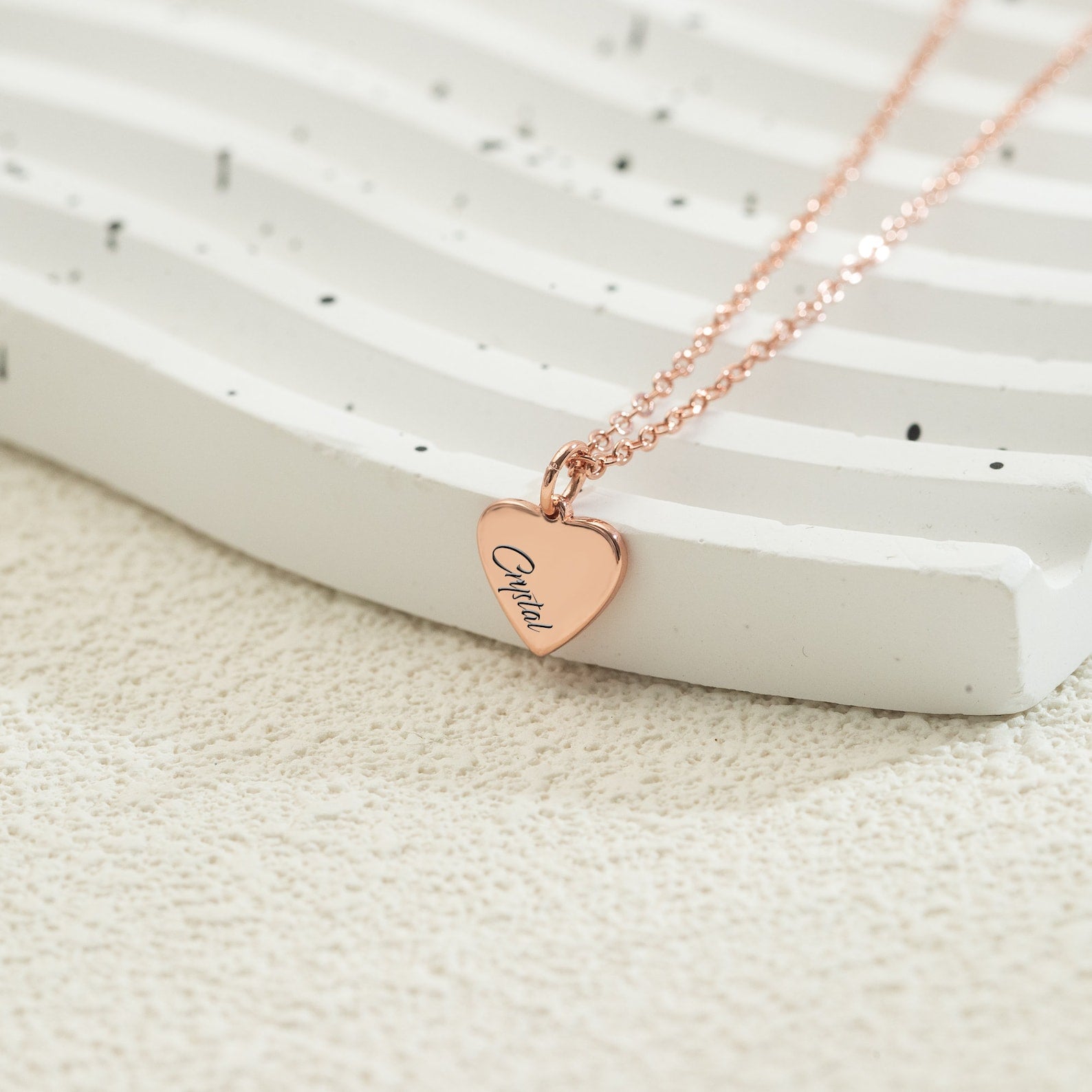 Customized Heart Necklace