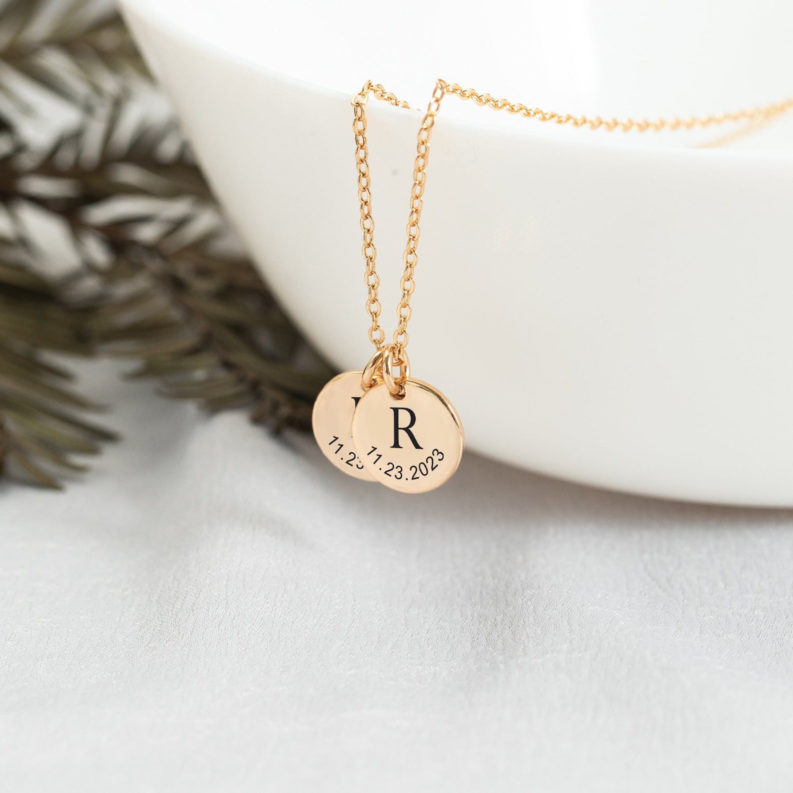 Personalized Disc Necklace