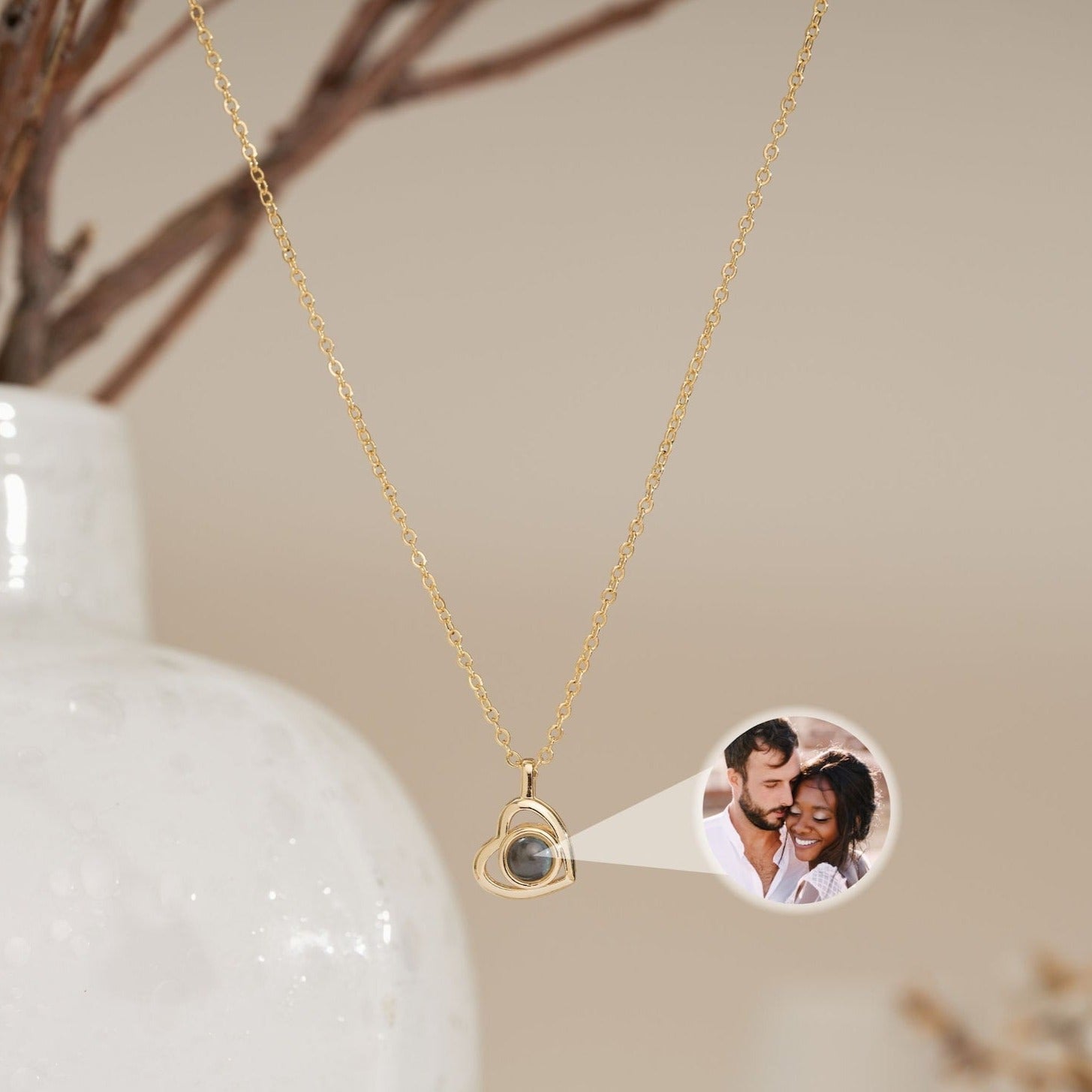 Personalized Projection Necklace