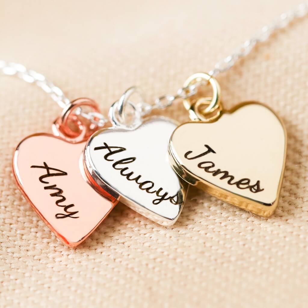 Customized Heart Necklace