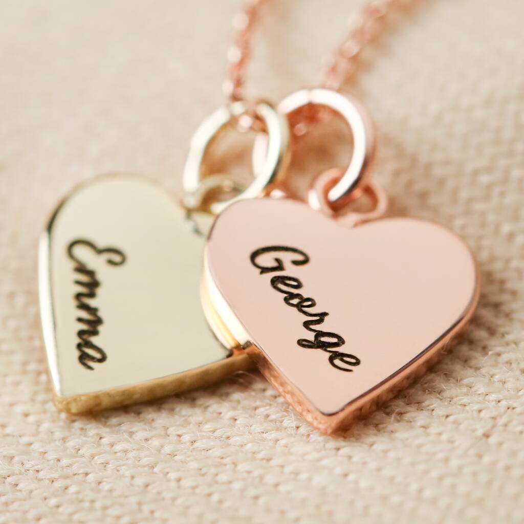 Customized Heart Necklace